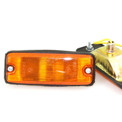 Side Marker Lights x2 for Mazda B1600 B1800 1971-1979