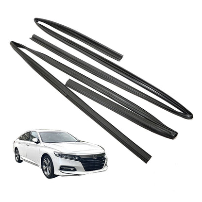 Front Door Glass Run Channel Seal for Honda Accord 4DR 2013-2017