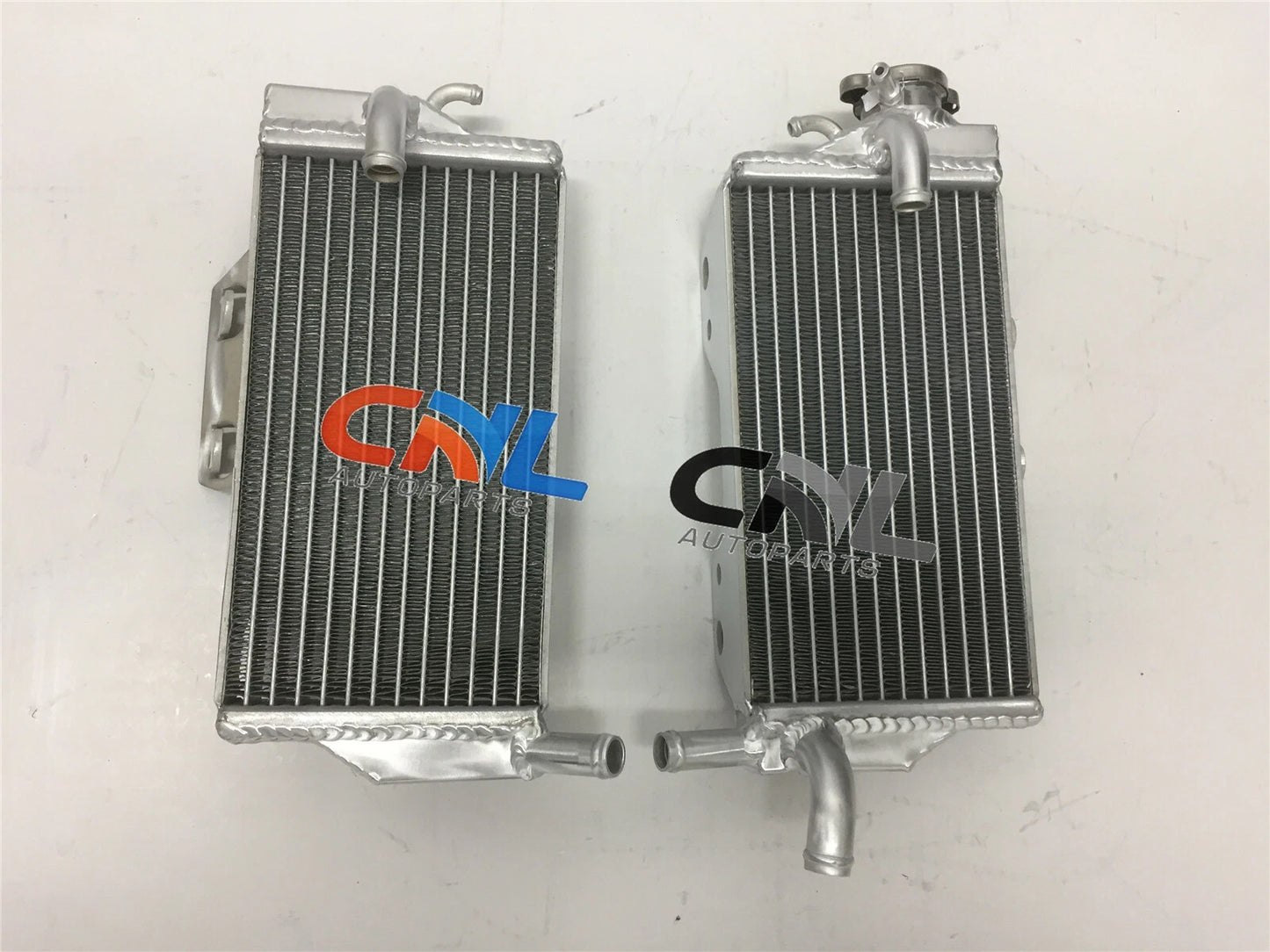 Aluminum Radiator + Blue Hose for Honda CR250R (2005-2007)