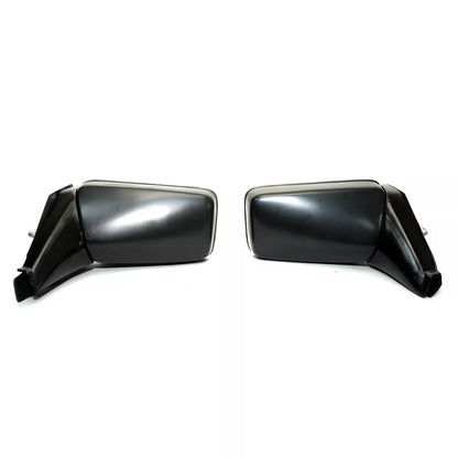 Black Door Mirror Set for Nissan Datsun Sunny Sentra Sedan 1985-1991