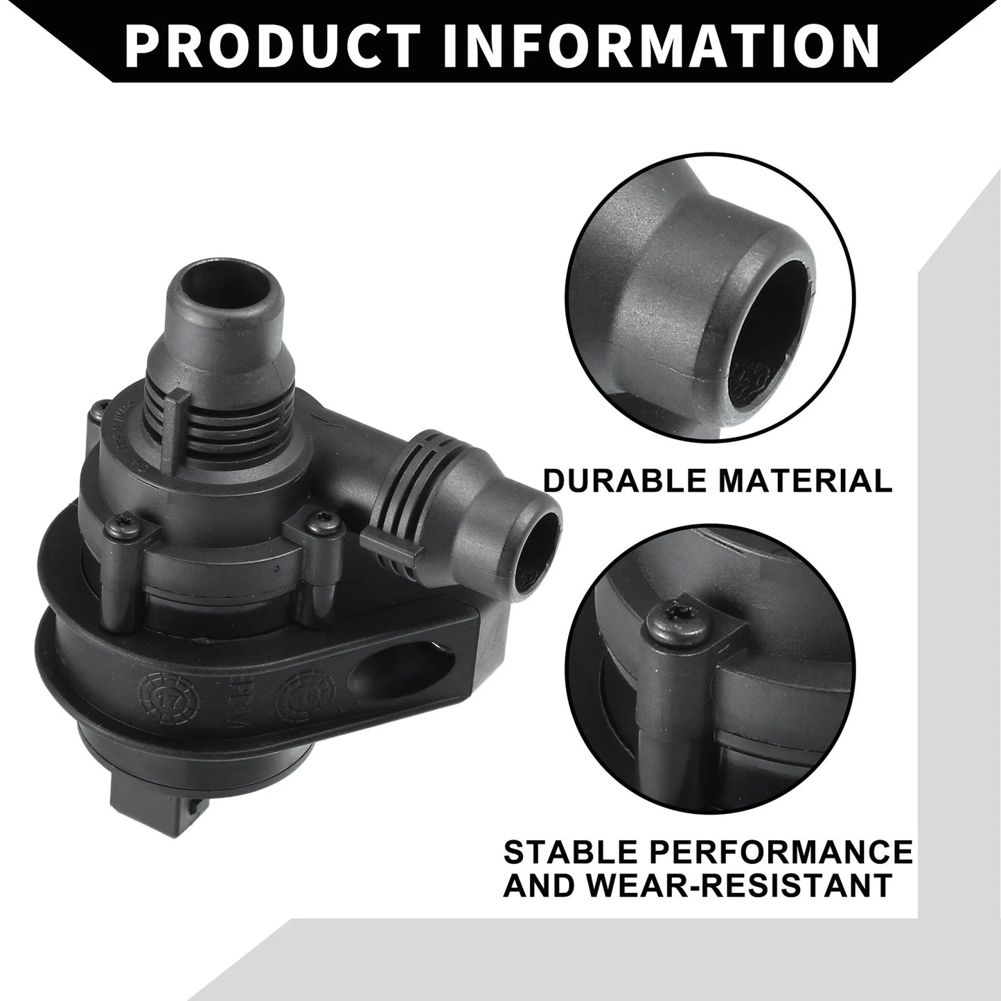 Auxiliary Water Pump for BMW X5 2000-2006 (2 x)