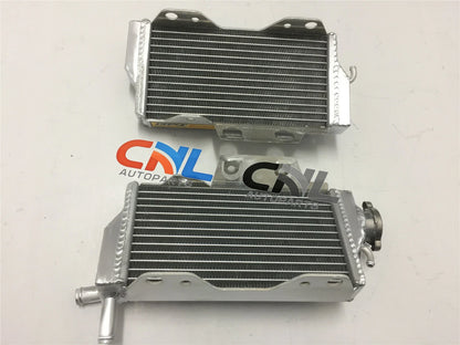 Aluminum Radiator + Blue Hose for Honda CR250R (2005-2007)