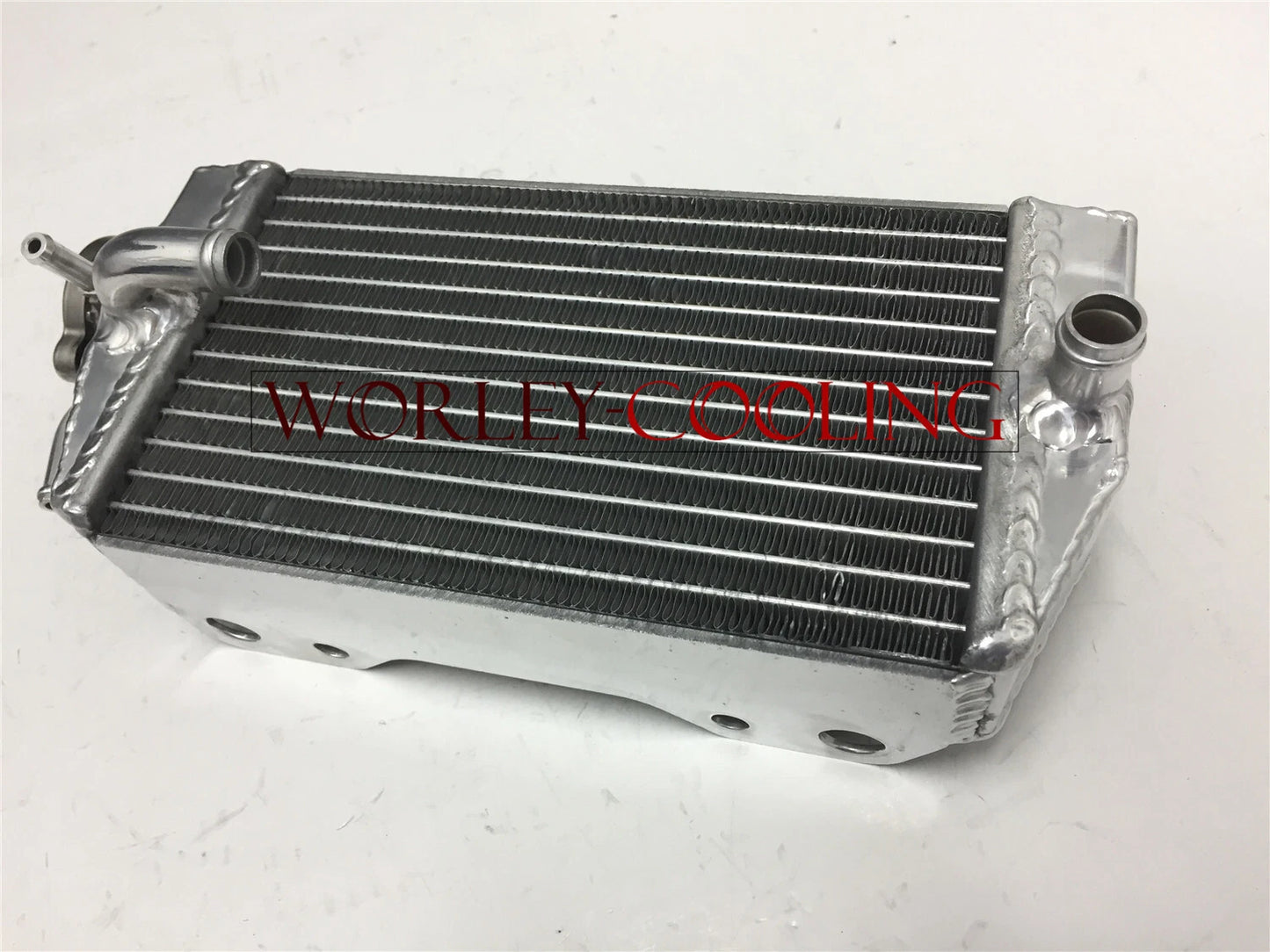 Aluminum Radiator + Blue Silicone Hose for Honda CRF450R (2002-2004)