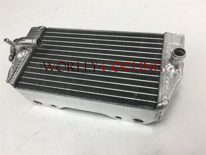 Aluminum Radiator + Blue Silicone Hose for Honda CRF450R (2002-2004)