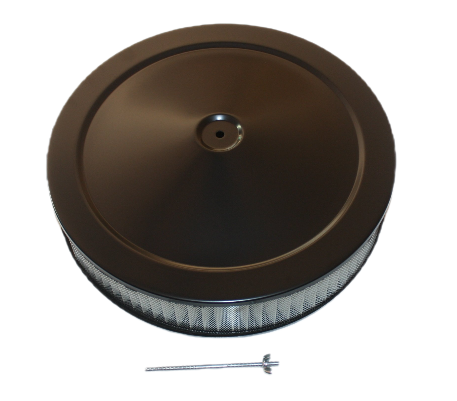 14-Inch Satin Black Air Cleaner for Chrysler Valiant (1962-1981)