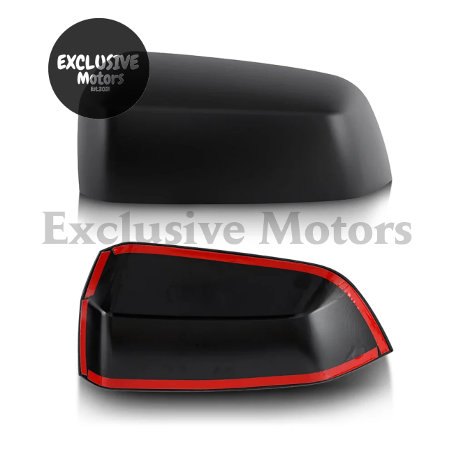 Side Rearview Mirror Cover Cap Trim For Ford Ranger Next Gen (2022-2024) & Everest (2023 + ) -