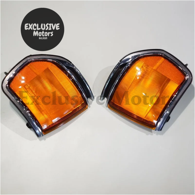 Signal Lights (Pair) For Toyota Land Cruiser Lc80 Fj80 Us Version (1990-1997)