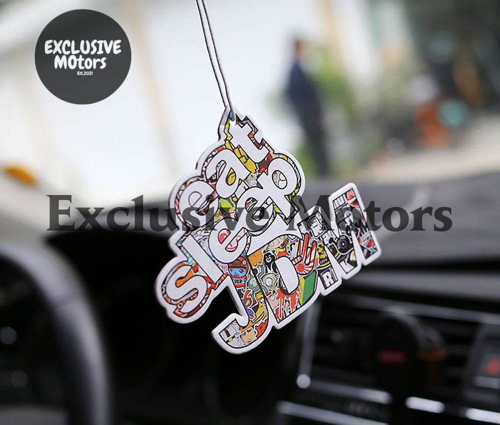 Eat Sleep JDM Grafitti Air Freshener - Fresheners