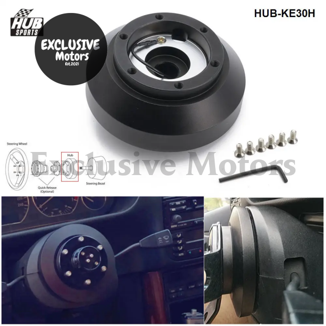 Steering Wheel Hub Adapter For Bmw E30 3/5 Series