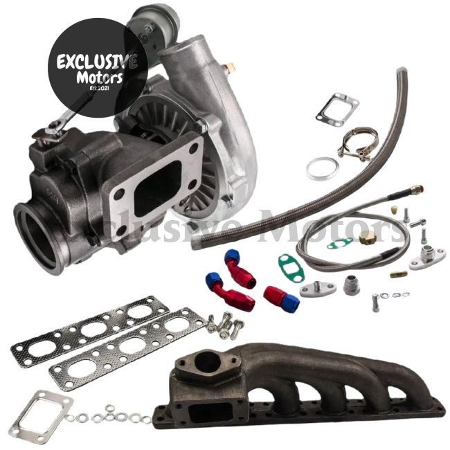 T3/T4 Turbocharger Kit For Bmw E36 E46 M52Tub20