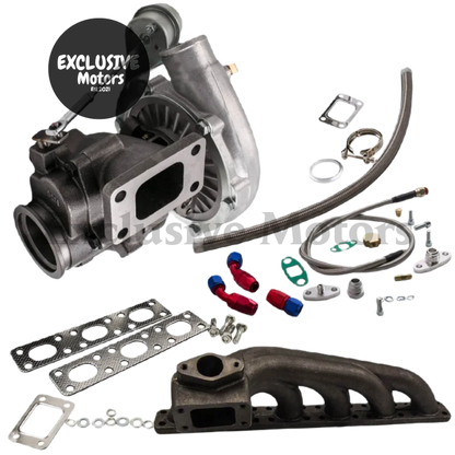 T3/T4 Turbocharger Kit For Bmw E36 E46 M52Tub20