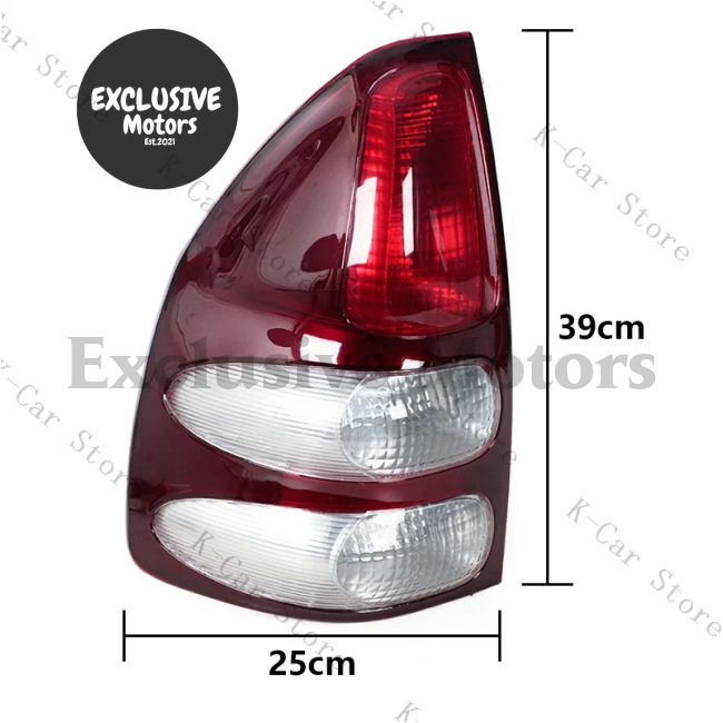 Tail Light Accessories For Toyota Land Cruiser Prado Lc120 (2003-2009) - Rear Bumper