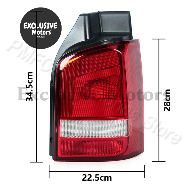 Tail Light Assembly For Multivan & Transporter 2010-2015