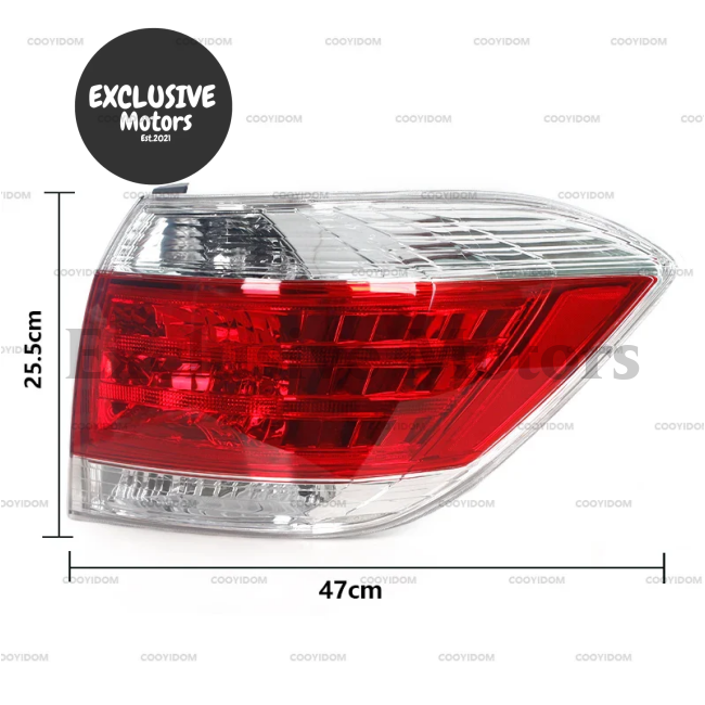 Tail Light Assembly For Toyota Highlander (2012-2014)