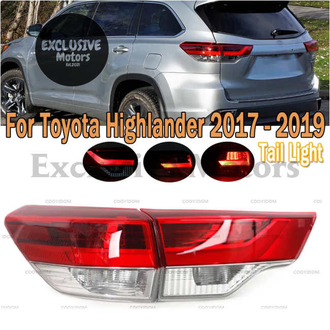 Tail Light Assembly For Toyota Highlander (2017-2019)