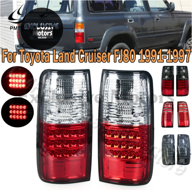 Tail Lights For 1991-1997 Toyota Land Cruiser Fj80