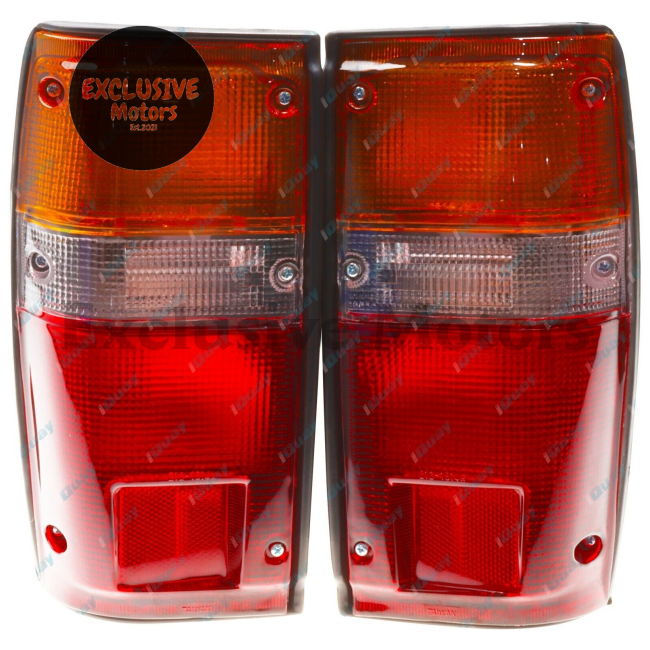 Tail Lights Pair (LH + RH) for Toyota Hilux 2WD/4WD (1983-1988) 