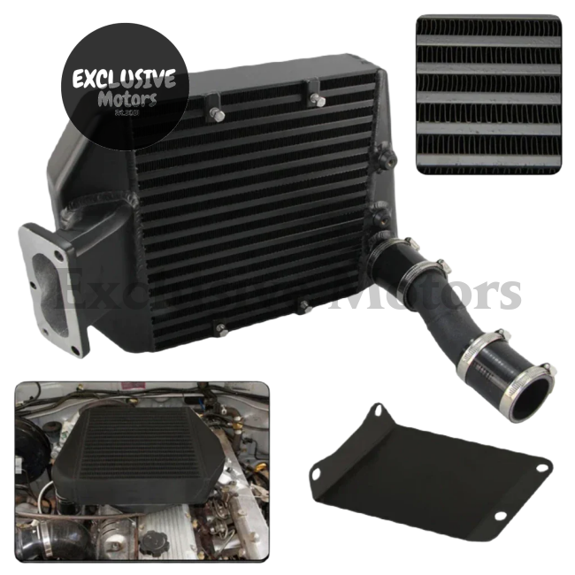 Top Mount Intercooler For Toyota Land Cruiser 80/100 Series 1Hd-T 1Hz 4.2L Turbo