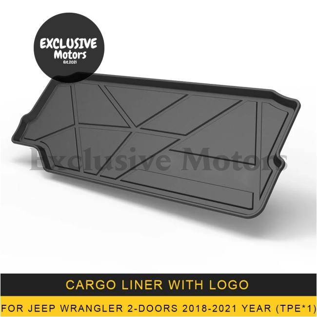 Tpe Cargo Liner Mat For Jeep Wrangler Jl (2018-2023)