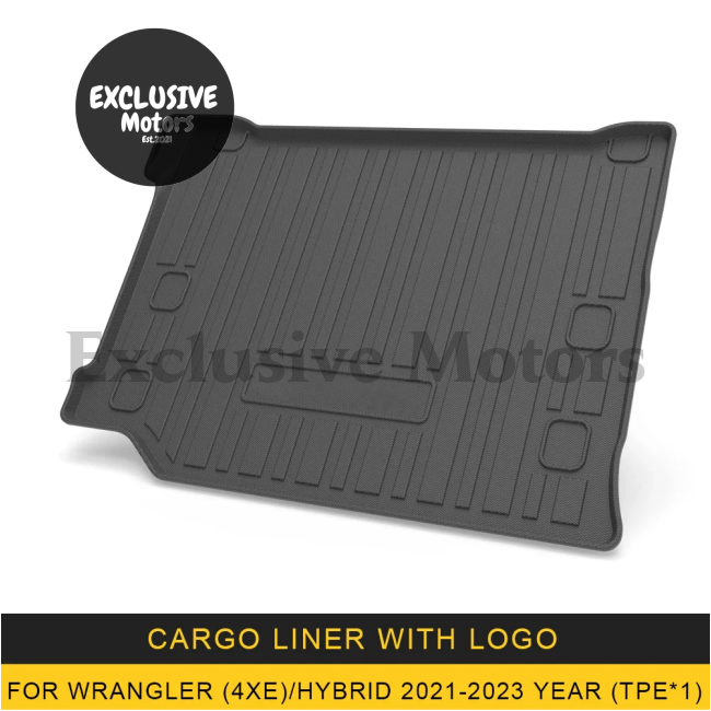 Tpe Cargo Liner Mat For Jeep Wrangler Jl (2018-2023)