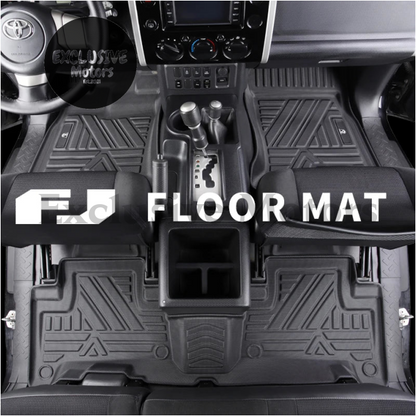 Tpe Waterproof Floor Mats For Toyota Fj Cruiser (2007-2022)