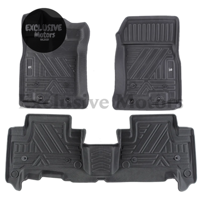 Tpe Waterproof Floor Mats For Toyota Fj Cruiser (2007-2022)