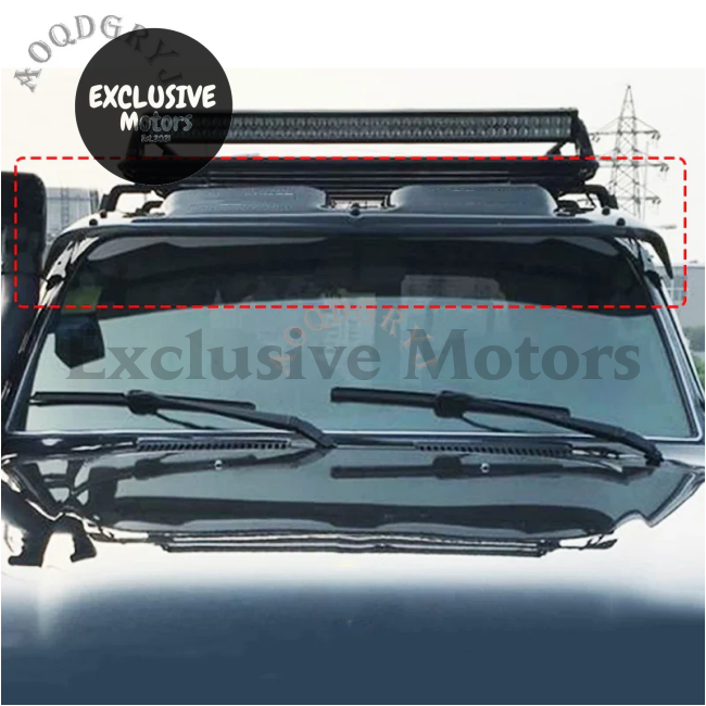 Translucent Front Spoiler Sun Visor For Toyota Land Cruiser