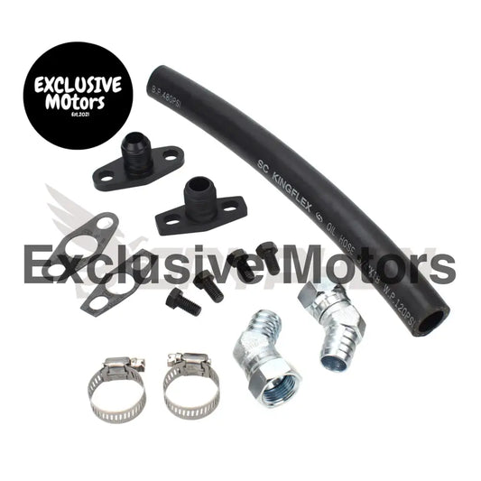 Turbo Oil Drain Hose Kit Ford Falcon Xr6 Ba Bf Fg Garrett Gt4202 Gt4294