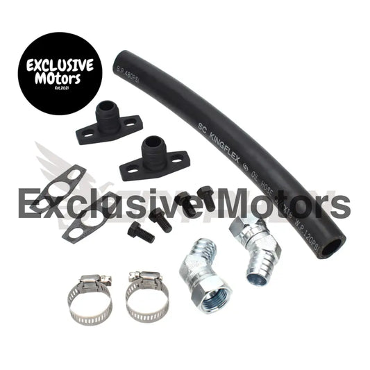 Turbo Oil Drain Hose Kit Ford Territory Ghia Sx Sy Garrett Gt35/40r Gt3582r