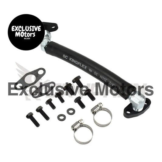 Turbo Oil Drain Hose Kit Mazdaspeed Ms3 Ms6 Cx 7 Axela 2.3l Precision Pte