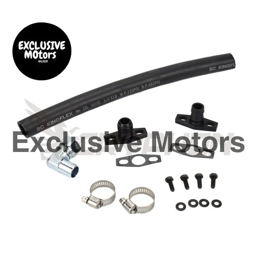 Turbo Oil Drain Hose Kit Nissan Navara D22 Zd30ddt Ht12 19b Ht12 19d