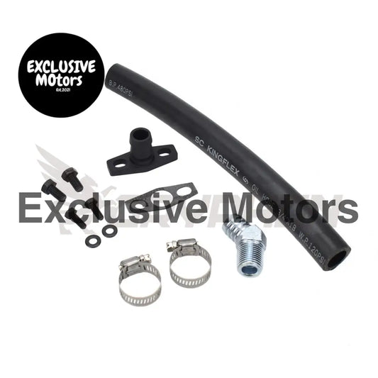 Turbo Oil Drain Hose Kit Nissan S13 S14 S15 Sr20det Borgwarner Efr Series