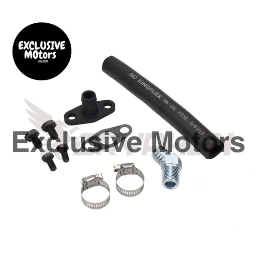 Turbo Oil Drain Hose Kit Nissan S13 S14 S15 Sr20det T67 25g Te06h Td07s Td08