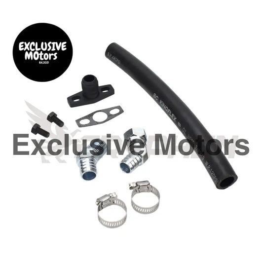 Turbo Oil Drain Hose Kit Toyota 22r 22re Garrett Gt30r Gt35r