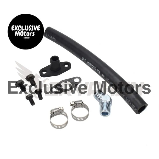 Turbo Oil Drain Hose Kit Toyota Land Cruiser 2h Holset Super Hx30w