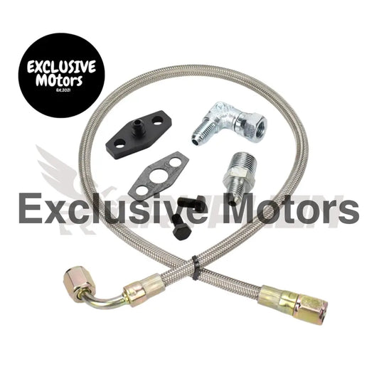 Turbo Oil Feed Line Kit Dodge Neon Srt 4 Pt Cruiser Gt Garrett T3 T4