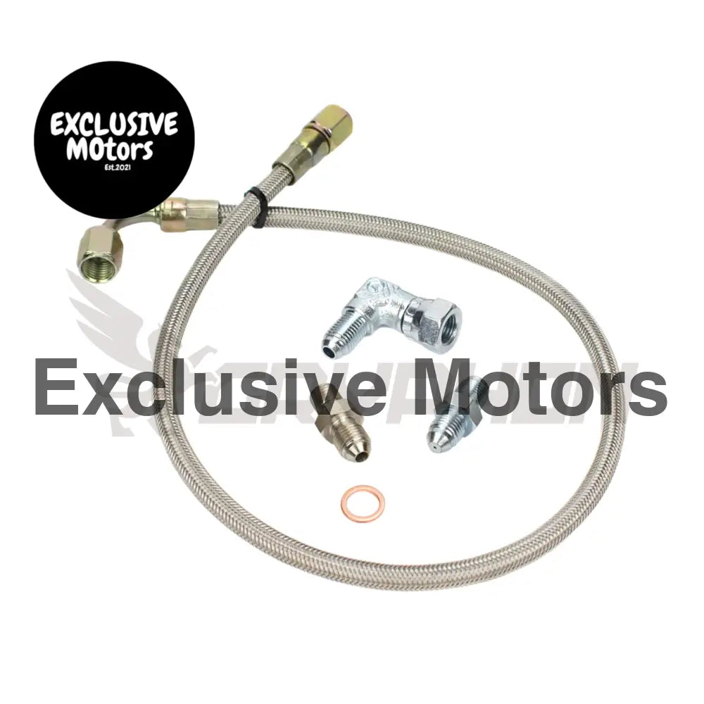 Turbo Oil Feed Line Kit Mazda Mx5 Miata Early Mk1 Garrett Gt25r Gt28r