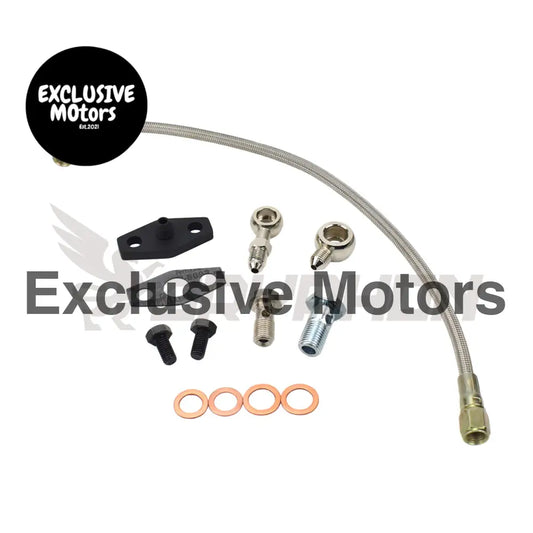 Turbo Oil Feed Line Kit Mazda Rx 7 13b Fc Fd Garrett T3 T4
