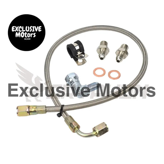 Turbo Oil Feed Line Kit Mazdaspeed Ms3 Ms6 Cx 7 Axela 2.3l Borgwarner Efr