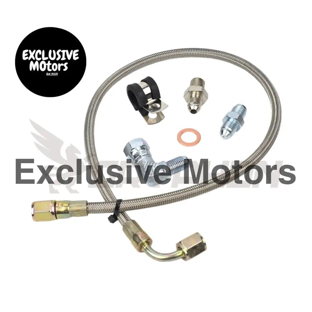 Turbo Oil Feed Line Kit Mazdaspeed Ms3 Ms6 Cx 7 Axela 2.3l Garrett Gt28r Gt30r