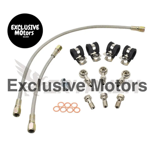 Turbo Oil Feed Line Kit Mitsubishi 3000gt Dodge Stealth Vr 4 6g72tt Td04 09b
