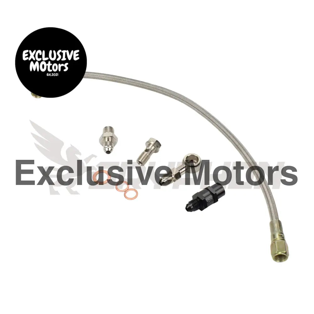 Turbo Oil Feed Line Kit Mitsubishi Lancer 4b11t Evo X 10 Stock Td05h