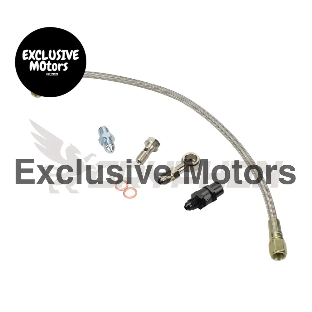 Turbo Oil Feed Line Kit Mitsubishi Lancer 4b11t Evo X 10 Garrett Gt30r