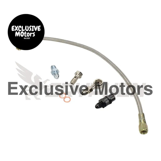 Turbo Oil Feed Line Kit Mitsubishi Lancer 4b11t Evo X 10 Garrett Gt30r