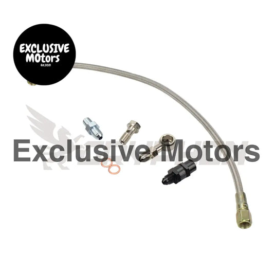 Turbo Oil Feed Line Kit Mitsubishi Lancer 4b11t Evo X 10 Precision Pte