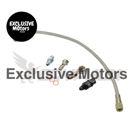 Turbo Oil Feed Line Kit Mitsubishi Lancer 4b11t Ralliart Stock Td04hl 15t