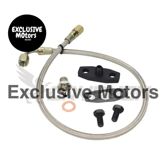 Turbo Oil Feed Line Kit Nissan Rb20 Rb25 Rb30 Garrett G Series G40 G42 G45
