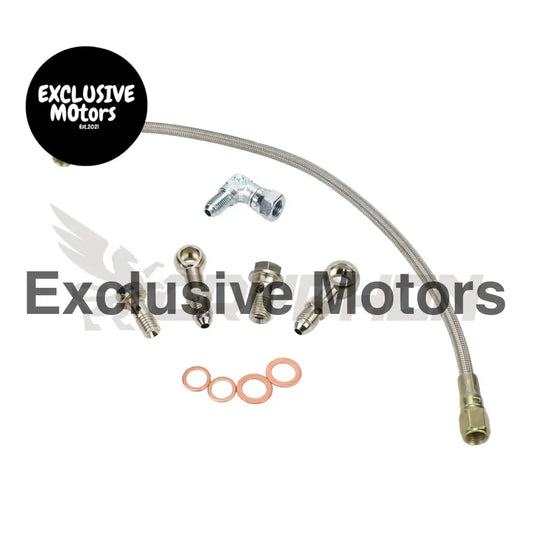 Turbo Oil Feed Line Kit Nissan Rd28t Y61 Gu Garrett Gbc Gbc22 350