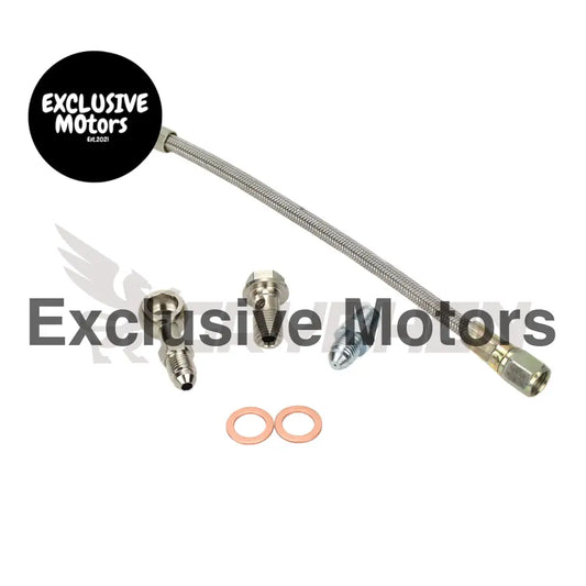Turbo Oil Feed Line Kit Subaru Impreza Gc8 Wrx Sti Non Avcs Garrett Gt28r Gt30r