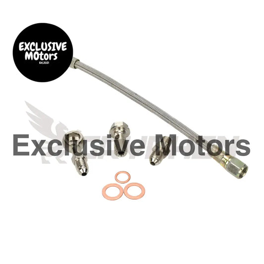 Turbo Oil Feed Line Kit Subaru Impreza Gc8 Wrx Sti Non Avcs Td04 Td05 Rhf55